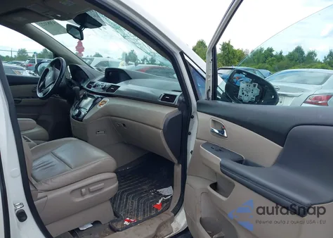 2015 Honda Odyssey Ex-L from USA, damaged, VIN 5FNRL5H65FB037592